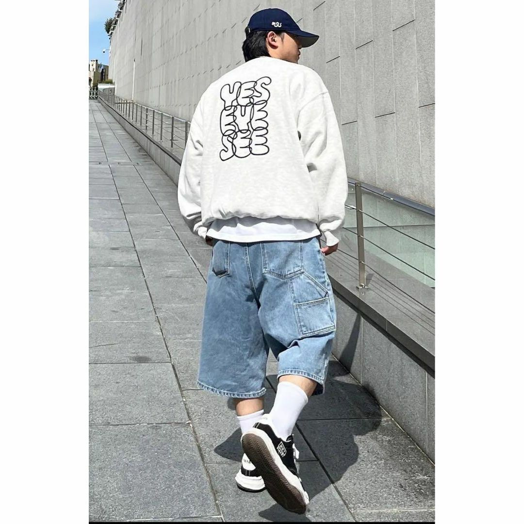 寺西拓人さん着用モデル】YESEYESEE トレーナー 韓国人気 寺西拓人さん着用モデル】YESEYESEE トレーナー 韓国人気