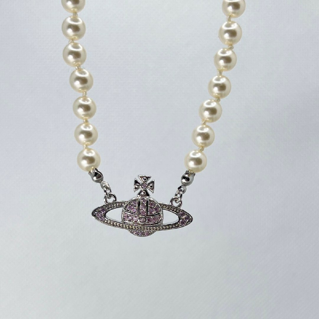 Vivienne Westwood(ヴィヴィアンウエストウッド)のヴィヴィアンウエストウッド　定番　パールネックレス レディースのアクセサリー(ネックレス)の商品写真