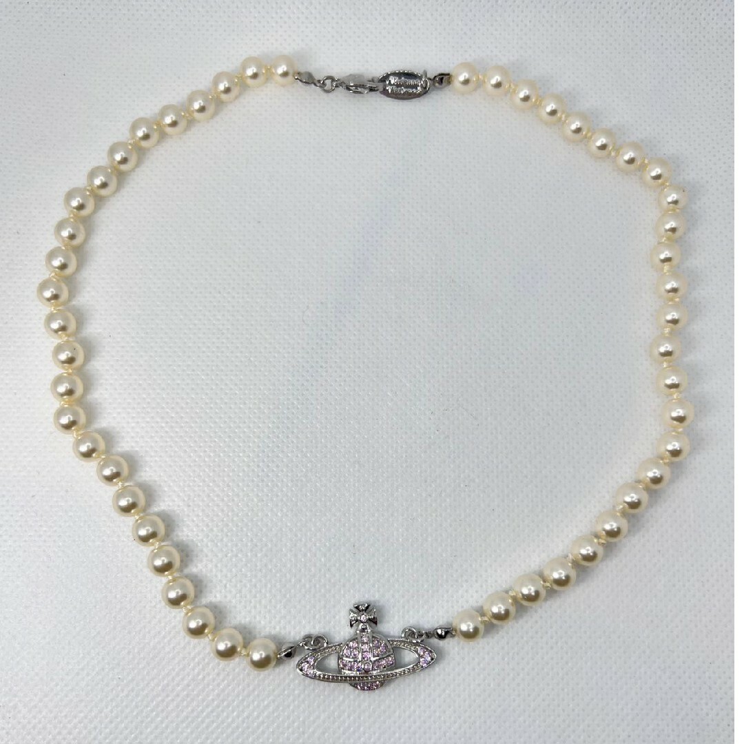 Vivienne Westwood(ヴィヴィアンウエストウッド)のヴィヴィアンウエストウッド　定番　パールネックレス レディースのアクセサリー(ネックレス)の商品写真