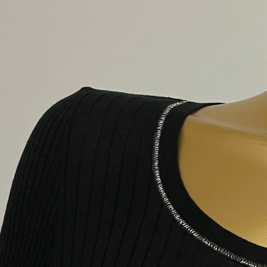 Bou Jeloud(ブージュルード)の【4064】Bou Jeloud ラメ糸ネック ニットソー F レディースのトップス(カットソー(長袖/七分))の商品写真