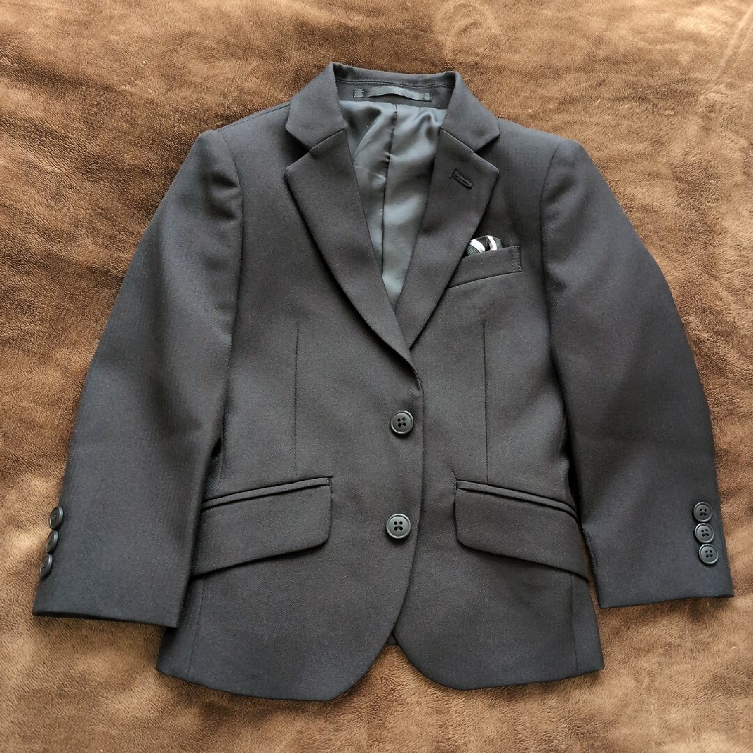 セレモニースーツ4点セット　100cm キッズ/ベビー/マタニティのキッズ服男の子用(90cm~)(ドレス/フォーマル)の商品写真