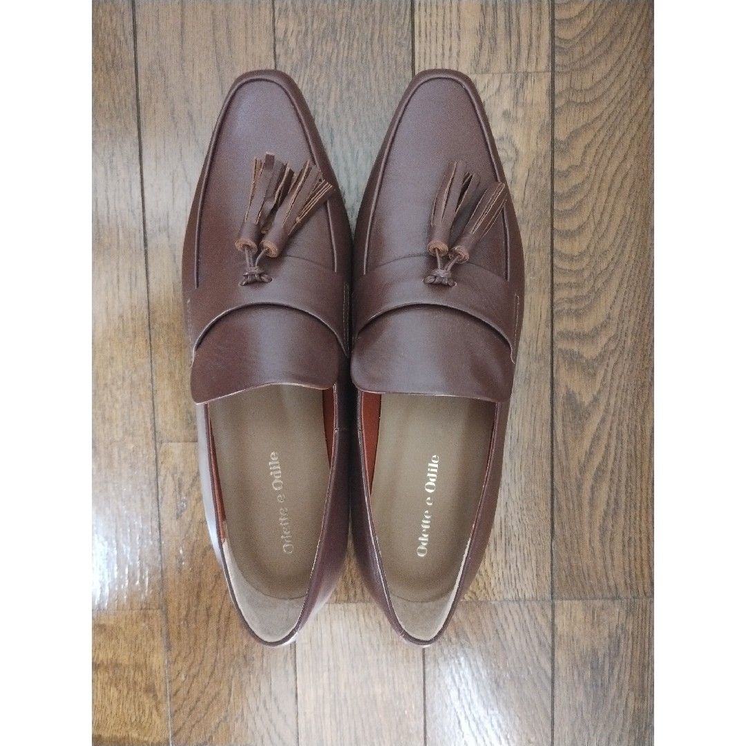 ODETTE E ODILE - 箱あり　新品　オデットエオディール　24.5  本皮ローファー
