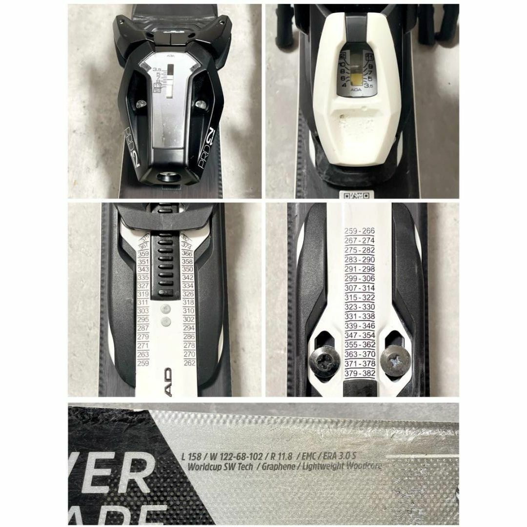 HEAD - HEAD POWERSHAPE 158cm 21-22モデル スキー板 初心者の HEAD - HEAD POWERSHAPE 158cm 21-22モデル スキー板 初心者の