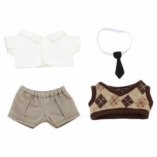 『数量限定』niannyyhouse　10cm ぬいぐるみ 服　ワイシャツ　ズボ(その他)
