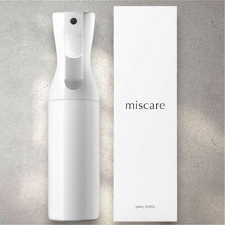 ミスケア スプレーボトル 霧吹き ホワイト 300ml アルコール