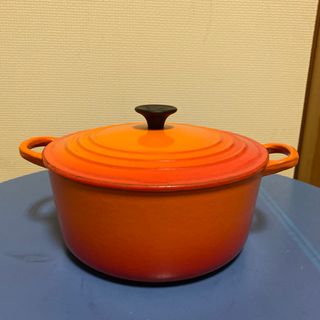 LE CREUSET(鍋/フライパン ・ オレンジ/橙色系)のフリマ LE CREUSET(鍋/フライパン ・ オレンジ/橙色系)のフリマ