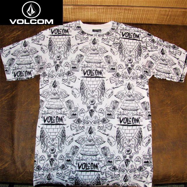 volcom(ボルコム)のボルコム◆総柄Tシャツ メンズのトップス(Tシャツ/カットソー(半袖/袖なし))の商品写真