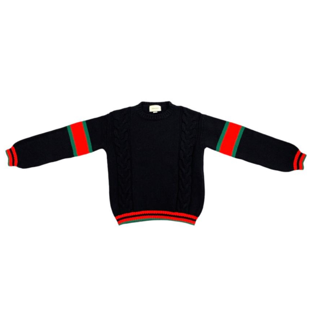 GUCCI - GUCCI シェリーライン オーバーサイズニット 548115 Sの GUCCI - GUCCI シェリーライン オーバーサイズニット 548115 Sの