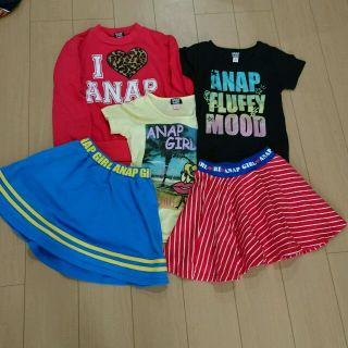 アナップ(ANAP)のANAP 5点セット！ 140～150、150～160センチ(Tシャツ/カットソー)