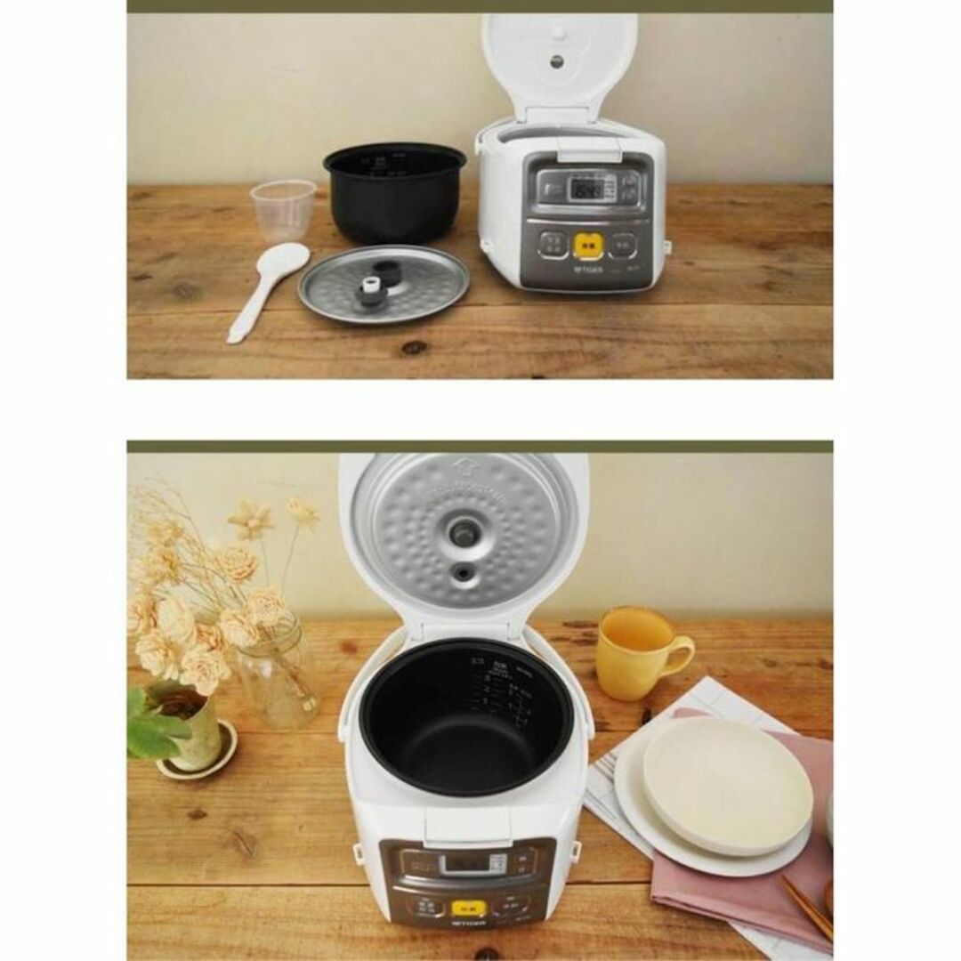 3合☆ タイガー 炊飯器 おしゃれ コンパクト 便利 無洗米 調理 3合☆ タイガー 炊飯器 おしゃれ コンパクト 便利 無洗米 調理