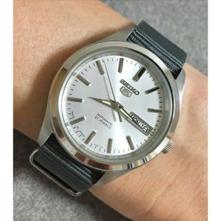 セイコー(SEIKO)の【希少•美品】 snkm41j1 セイコーファイブ 38mm 日本製(腕時計(アナログ))