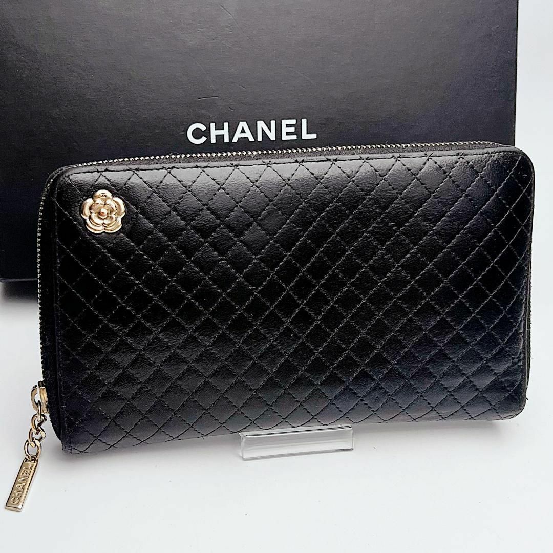 CHANEL - 本日限り!新品未使用 シャネル マトラッセ カメリア CHANEL - 本日限り!新品未使用 シャネル マトラッセ カメリア