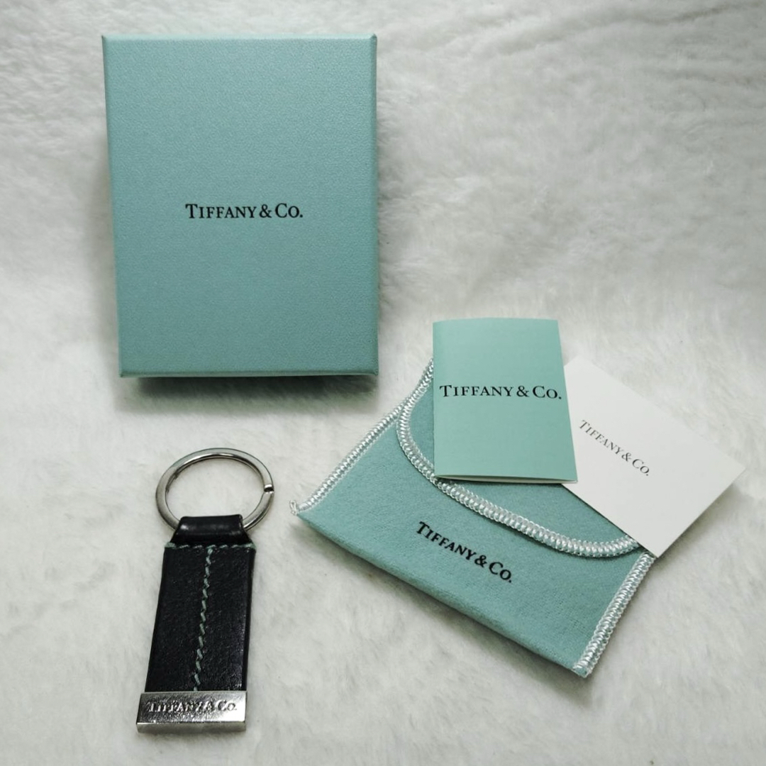 Tiffany & Co. - Tiffany ティファニー　キーリング　キーホルダー　チャーム　レザー