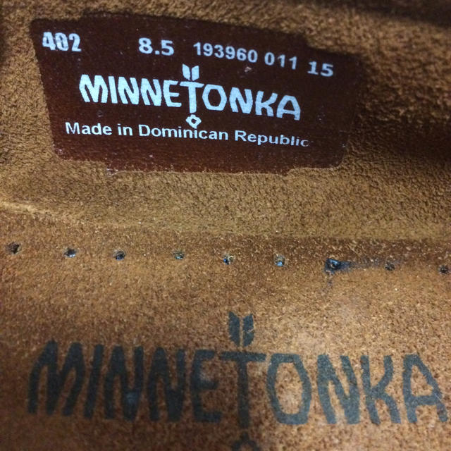 Minnetonka(ミネトンカ)の美品・ミネトンカモカシン25.0〜25.5 レディースの靴/シューズ(スリッポン/モカシン)の商品写真