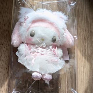 サンリオ　白猫バレリーナ　マスコットホルダー(キャラクターグッズ)