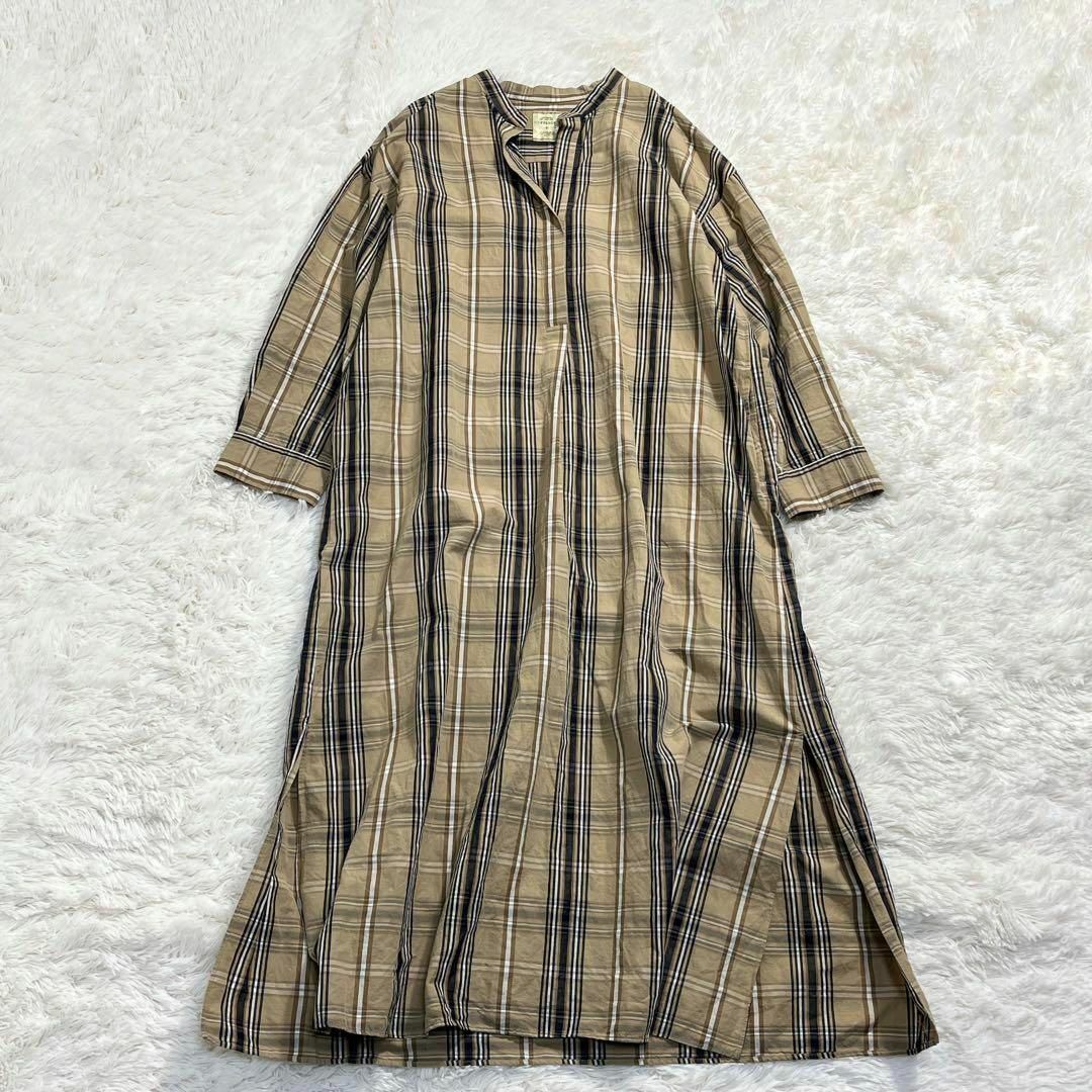 JOURNAL STANDARD relume - JOURNALSTANDARD L'ESSAGE リネン混 シャツ ワンピース