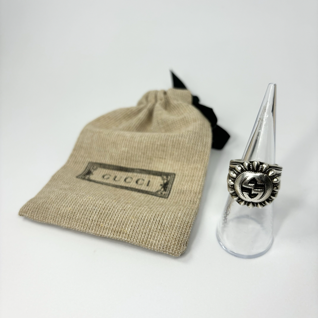 GUCCI - 新品 グッチ インターロッキング Gシグネットリング 12 GUCCI - 新品 グッチ インターロッキング Gシグネットリング 12