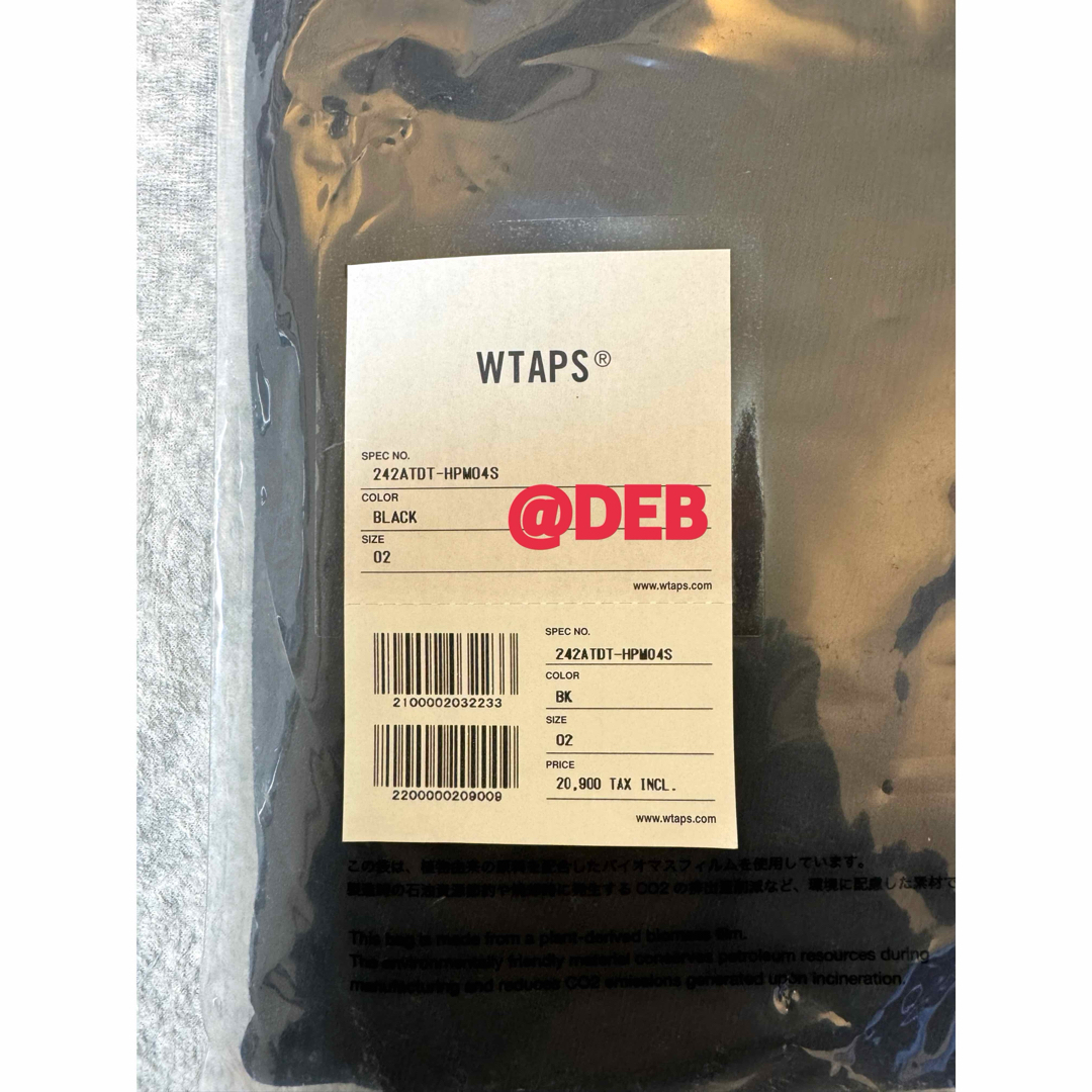 W)taps - WTAPS 2024FW WTVUA HOODY BLACK Mサイズの通販 by W)taps - WTAPS 2024FW WTVUA HOODY BLACK Mサイズの通販 by