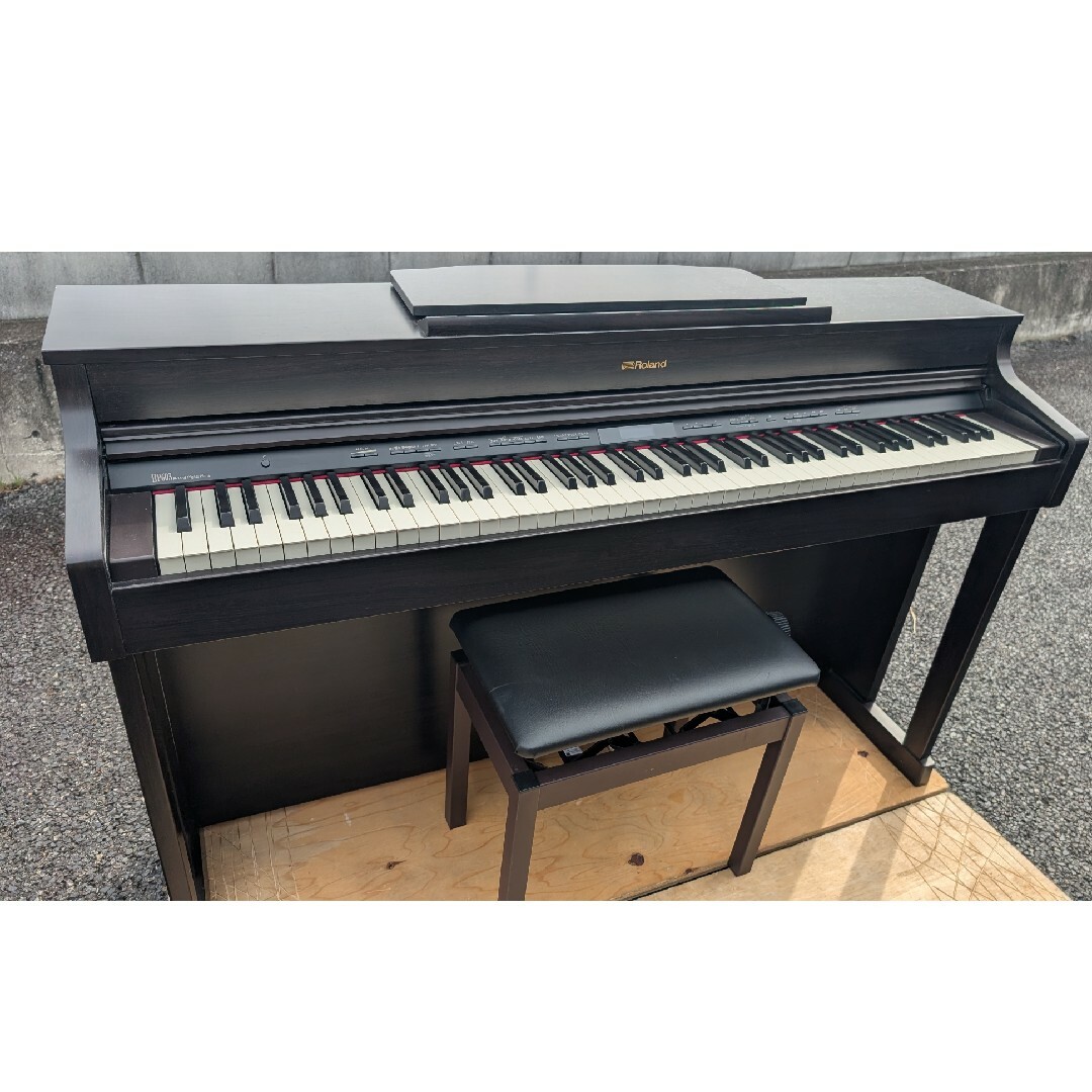 送料込み Roland 電子ピアノ HP605 15年製 ほぼ新品未使用Leveの 送料込み Roland 電子ピアノ HP605 15年製 ほぼ新品未使用Leveの