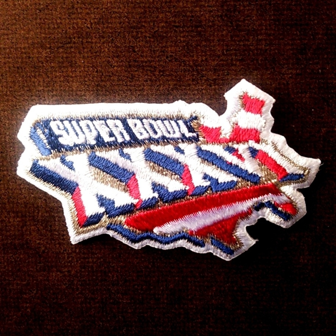 【送料込み】新品☆第36回スーパーボウルのアイロンワッペン 小さめ(NFL) スポーツ/アウトドアのスポーツ/アウトドア その他(アメリカンフットボール)の商品写真
