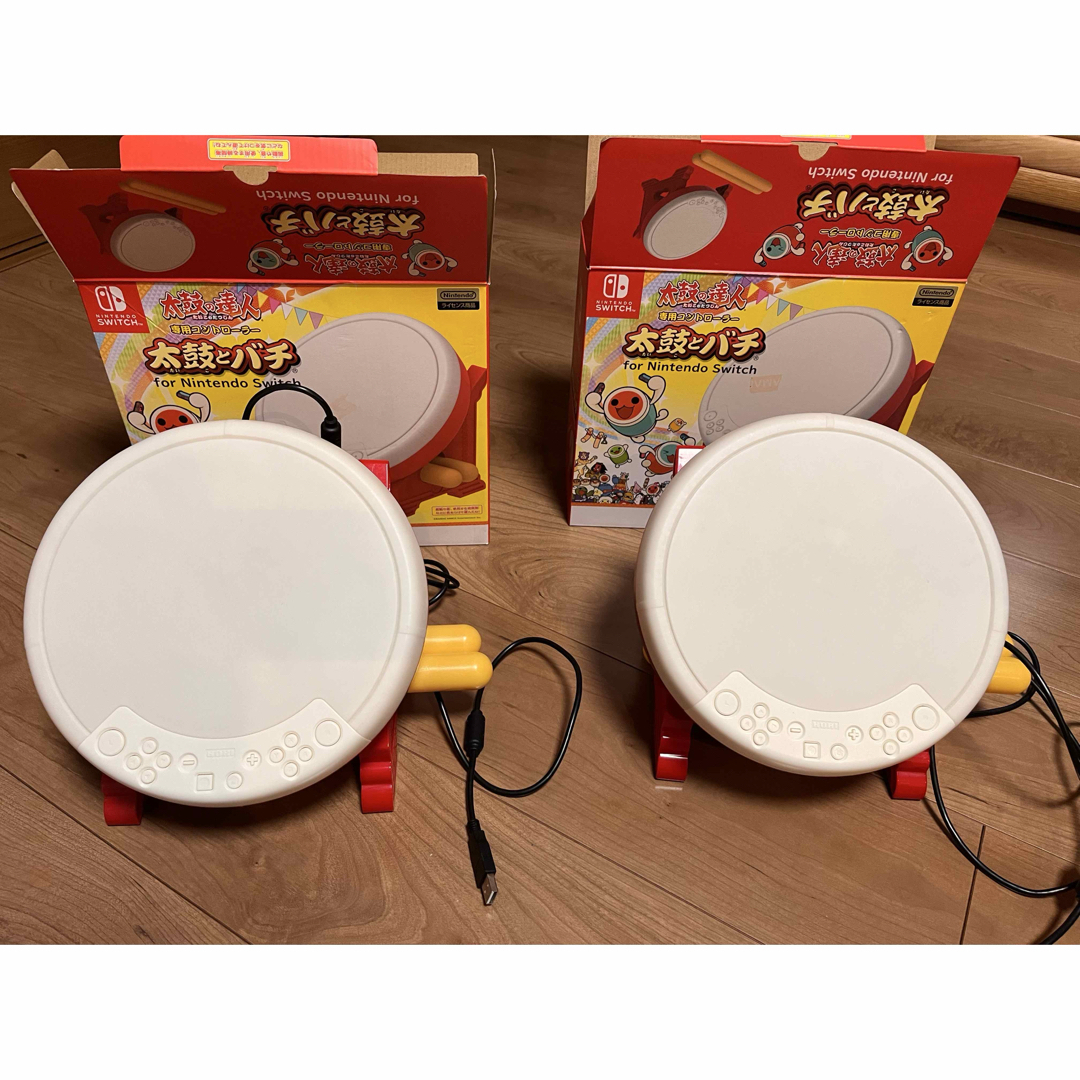 Nintendo Switch - ニンテンドーSwitch 太鼓の達人　専用コントローラー　2個セット
