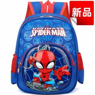 キッズリュック スパイダーマン 通園バッグ 軽量 大容量 撥水加工 子供用 長持(通園バッグ)