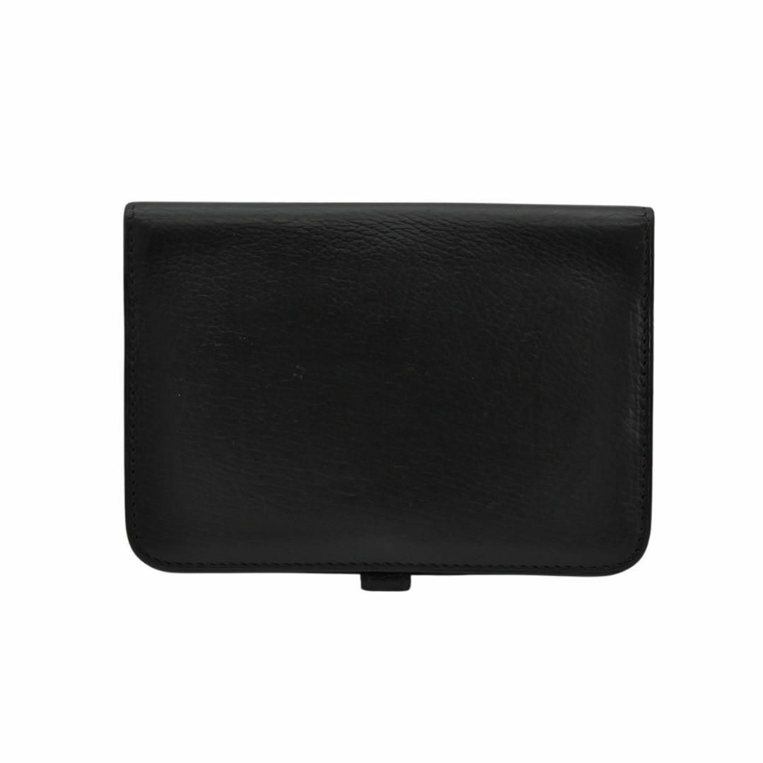 HERMES エルメス ドゴンコンパクト 黒 - 小物 HERMES エルメス ドゴンコンパクト 黒 - 小物