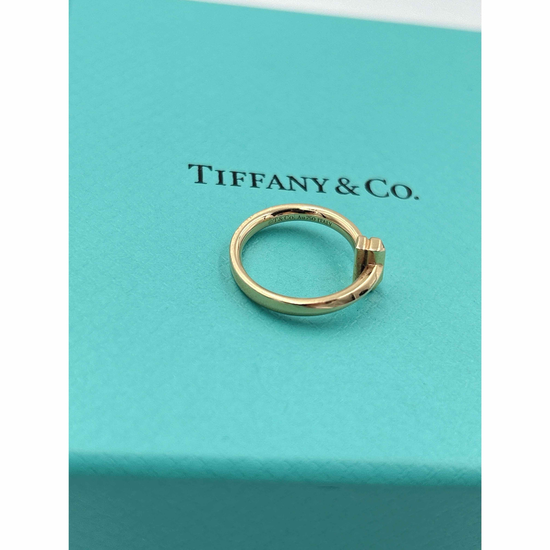 TIFFANY&Co.ティファニーT ワンリングK18ローズゴールド7号