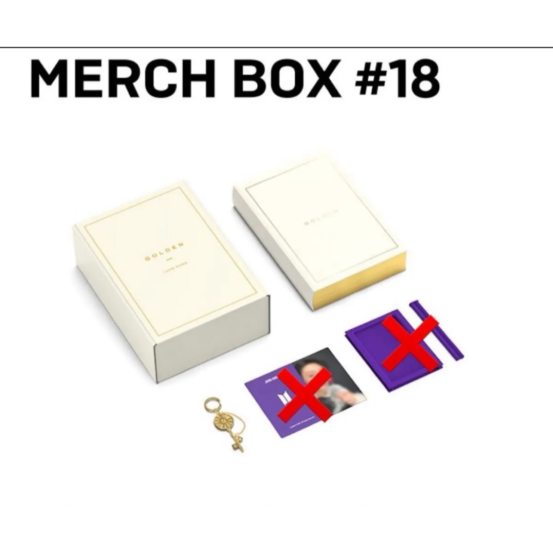 MERCH BOX # 18 マーチボックス golden ジョングク BTS | フリマ MERCH BOX # 18 マーチボックス golden ジョングク BTS | フリマ
