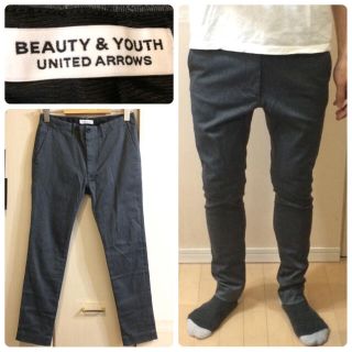 ビューティアンドユースユナイテッドアローズ(BEAUTY&YOUTH UNITED ARROWS)の【売約済】他の方は購入しないでください！BEAUTY&YOUTHスキニー(チノパン)