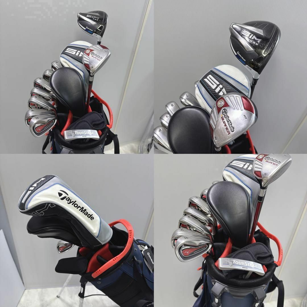 TaylorMade - Flex SR 10本セット SIMMAX テーラーメイド メンズ TaylorMade - Flex SR 10本セット SIMMAX テーラーメイド メンズ