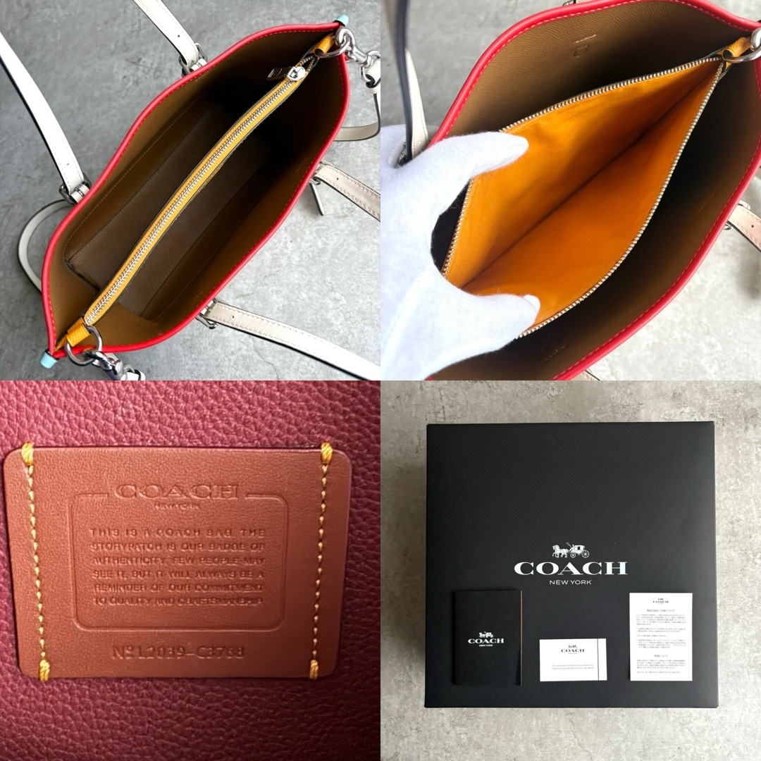 COACH - 【極美品】COACH 2way ショルダーバッグ トート COACH - 【極美品】COACH 2way ショルダーバッグ トート