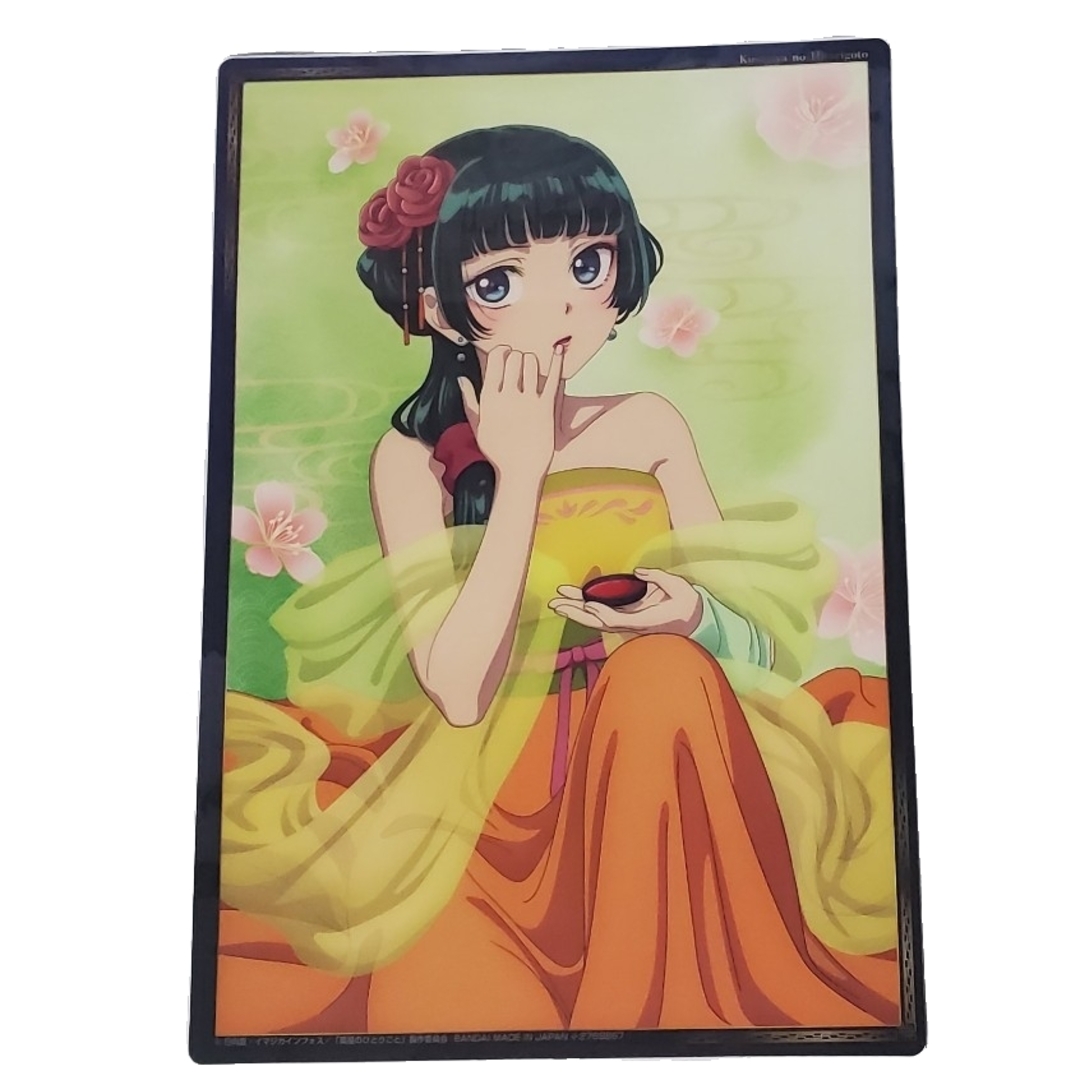 薬屋のひとりごと 猫猫 クリアポスター エンタメ/ホビーのおもちゃ/ぬいぐるみ(キャラクターグッズ)の商品写真