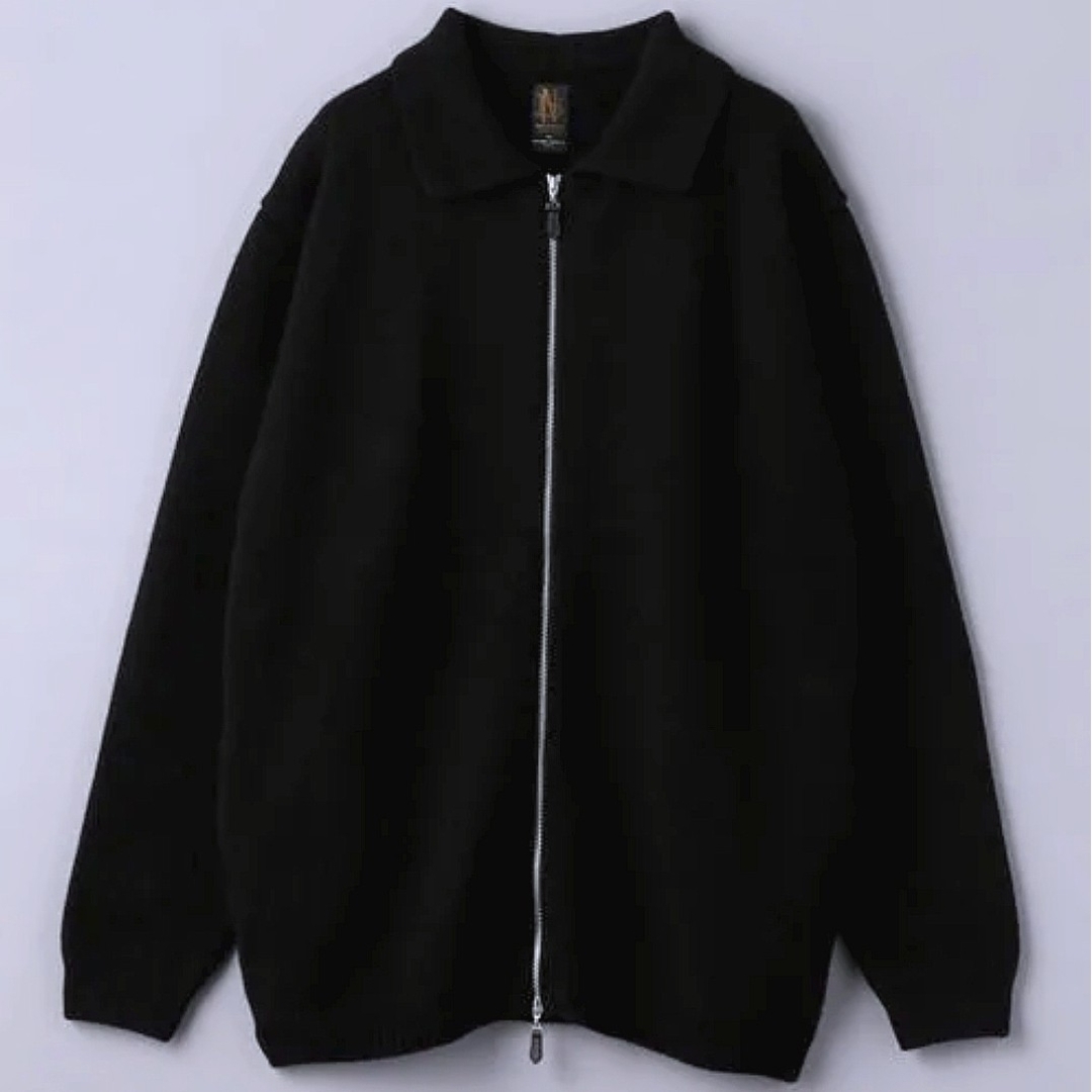 BATONER - batoner United arrows別注 ラムズジップポロ BATONER - batoner United arrows別注 ラムズジップポロ