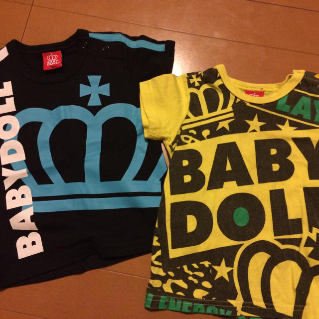 BABYDOLL(ベビードール)のbaby doll Tシャツ(90) キッズ/ベビー/マタニティのキッズ服男の子用(90cm~)(Tシャツ/カットソー)の商品写真