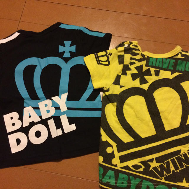 BABYDOLL(ベビードール)のbaby doll Tシャツ(90) キッズ/ベビー/マタニティのキッズ服男の子用(90cm~)(Tシャツ/カットソー)の商品写真