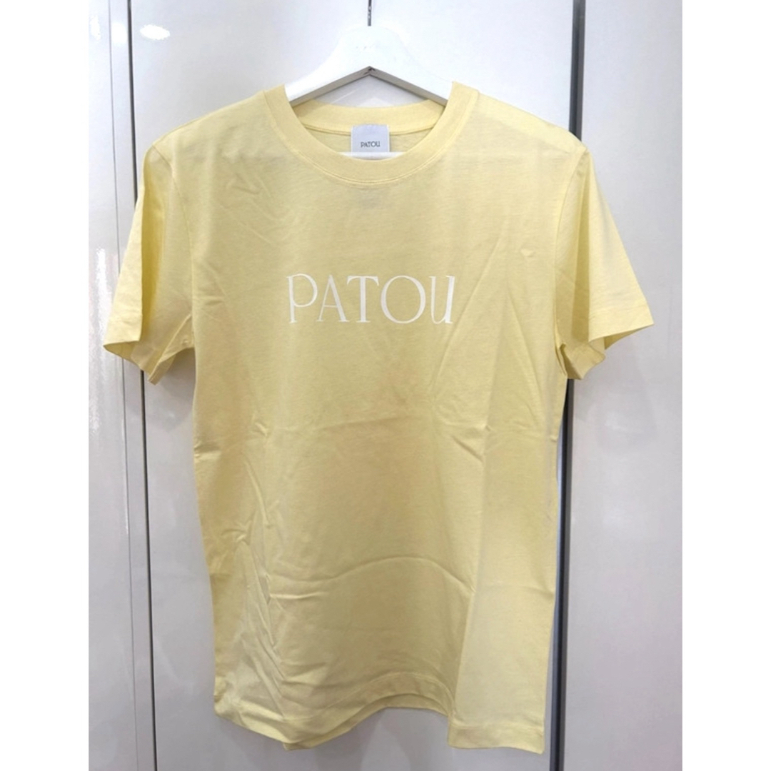 PATOU オーガニックコットンTシャツ 正規品レモンイエロー 系XS PATOU オーガニックコットンTシャツ 正規品レモンイエロー 系XS