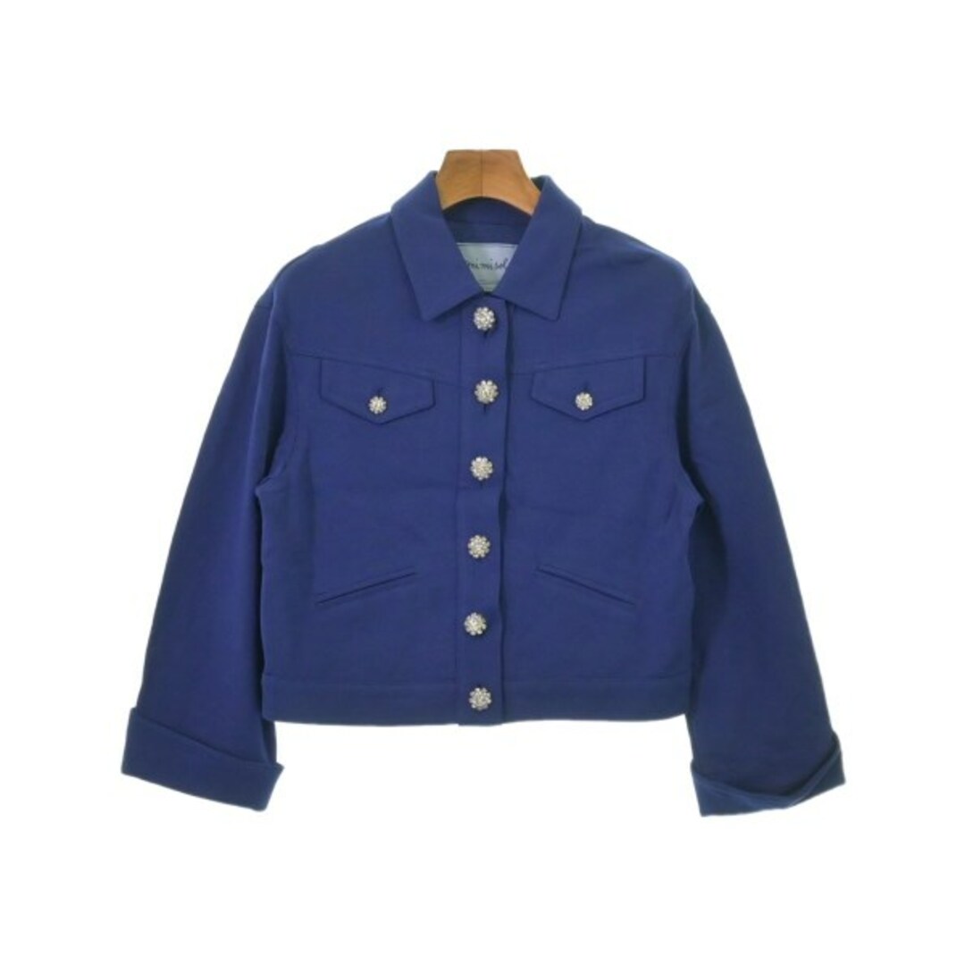 mimisol ミミソル ブルゾン（その他） 130(9T-10T) 青 【古着】【中古】