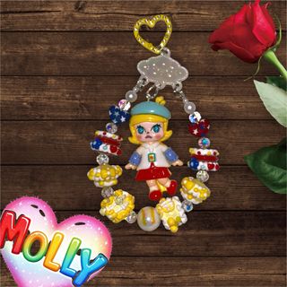 ♡カジュアルMOLLYちゃんストラップ♡(キーホルダー/ストラップ)