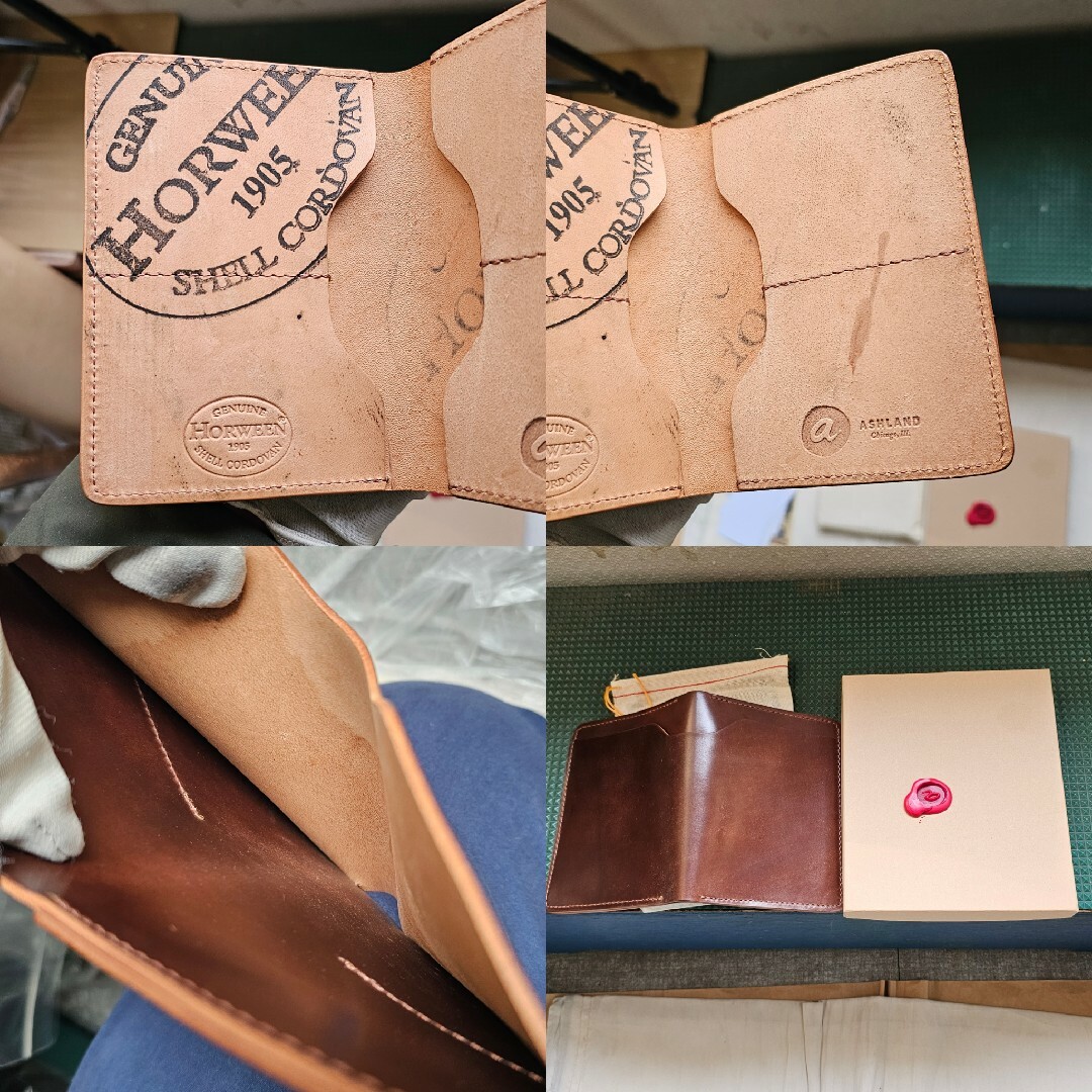 ashlandleather Cordovan シェルコードバン コードバン 革 ashlandleather Cordovan シェルコードバン コードバン 革