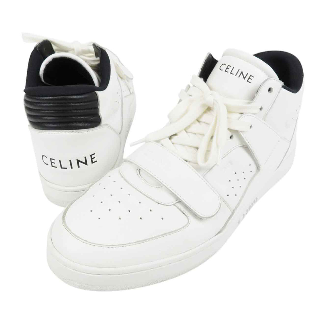 CELINE - セリーヌ CT-02 ベルクロストラップ ミッドスニーカー CELINE - セリーヌ CT-02 ベルクロストラップ ミッドスニーカー