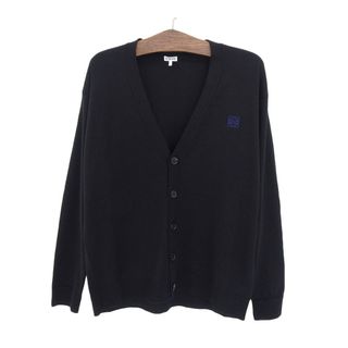 LOEWE - LOEWE ロエベ カーディガン S 黒 【古着】【中古】の LOEWE - LOEWE ロエベ カーディガン S 黒 【古着】【中古】の