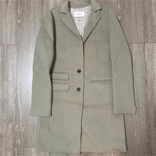 BEIGE, - BEIGE, ベイジ チェスターコート 6(S位) 茶 【古着 BEIGE, - BEIGE, ベイジ チェスターコート 6(S位) 茶 【古着
