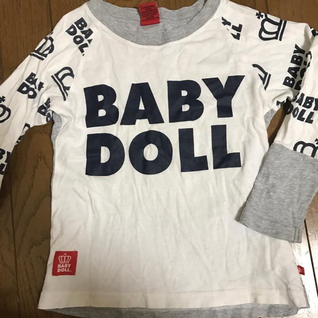 BABYDOLL(ベビードール)のベビードール ロンT 110cm キッズ/ベビー/マタニティのキッズ服男の子用(90cm~)(Tシャツ/カットソー)の商品写真