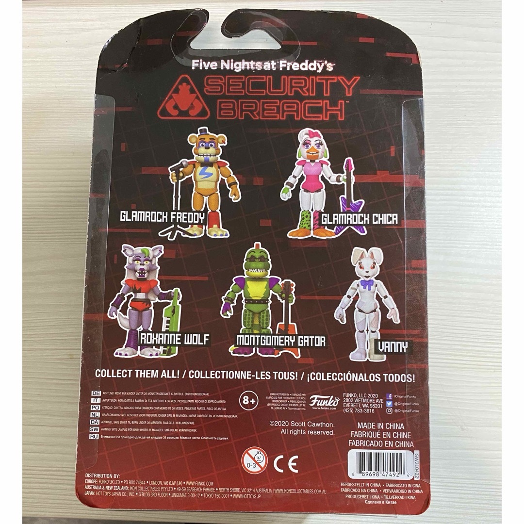未使用品FNAF ファイブナイツ・アット・フレディーズ 未使用品FNAF ファイブナイツ・アット・フレディーズ