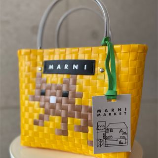 MARNI(かごバッグ/ストローバッグ ・ イエロー/黄色系)の MARNI(かごバッグ/ストローバッグ ・ イエロー/黄色系)の