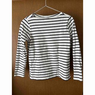 ユニクロ(UNIQLO)のユニクロ　ボーダーカットソー　M(カットソー(長袖/七分))