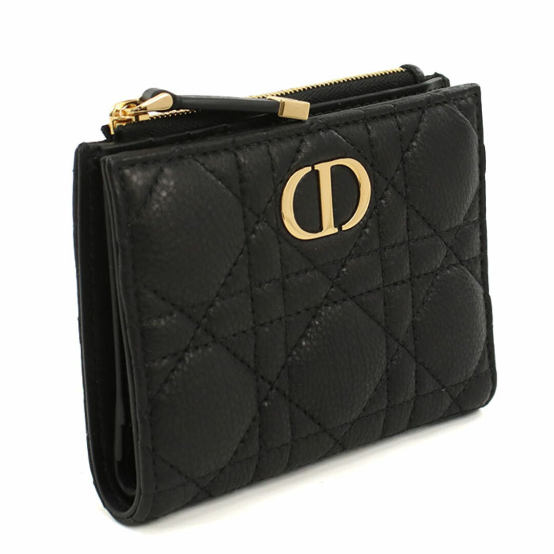 Dior ディオール S5173 二つ折り財布 折り畳み Dior - Dior ディオール S5173 二折財布小銭入付き レザー