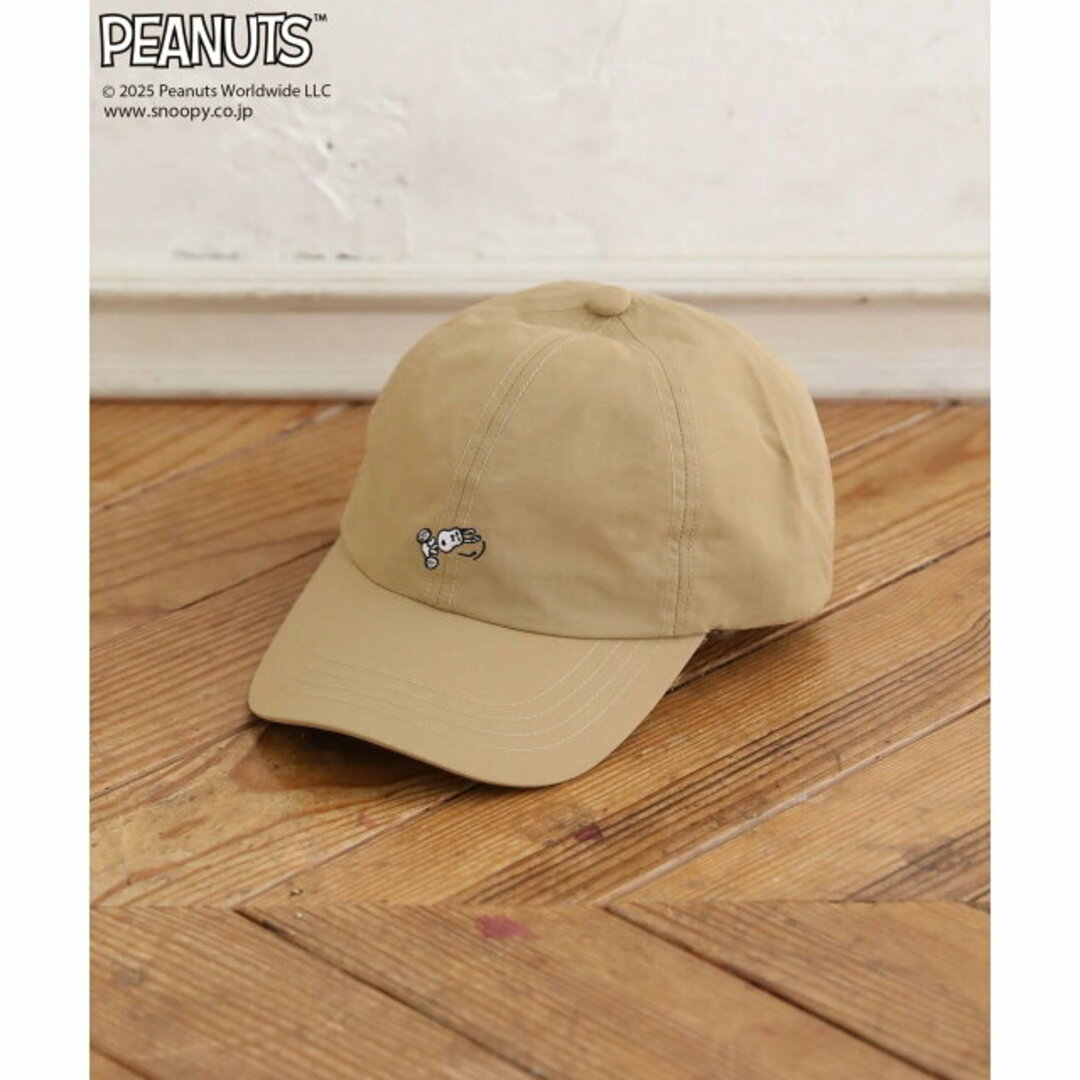 green parks(グリーンパークス)の【ベージュ】■PEANUTS スヌーピーキャップ レディースの帽子(ハット)の商品写真