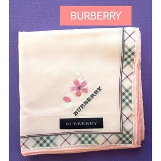 バーバリー(BURBERRY)のBURBERRY　バーバリー　ハンカチ　さくら(ハンカチ)